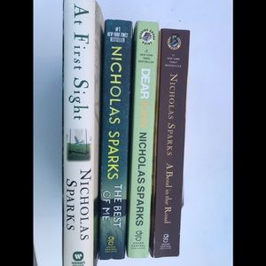 Nicholas sparks books collection lot 4